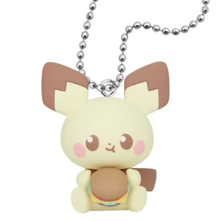 [BUNJANG] Pokemon Pocket Monsters Pocketies Diner Mascot Keychain Pichu / 포켓몬 포켓몬스터 포켓피스 가챠 다이너 마스코트 키홀더 키링 피츄