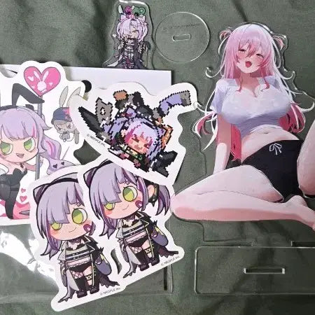 [BUNJANG] Dungeon &amp; Fighter Chimera Acrylic Standee &amp; Stickers / 던전앤파이터 키메라 아크릴 스탠드 및 스티커