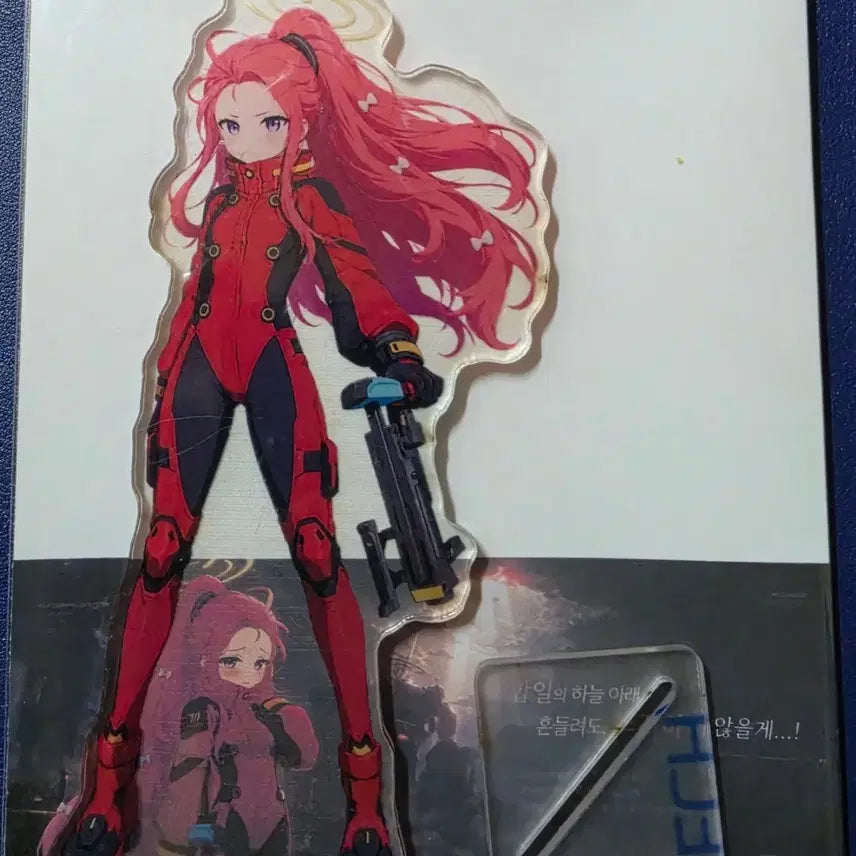 [BUNJANG] Blue Archive Millennium Science School Game Development Department Yuze Acrylic Stand / 블루아카이브 밀레니엄사이언스스쿨 게임개발부 유즈 아크릴 스탠드 무장 B타
