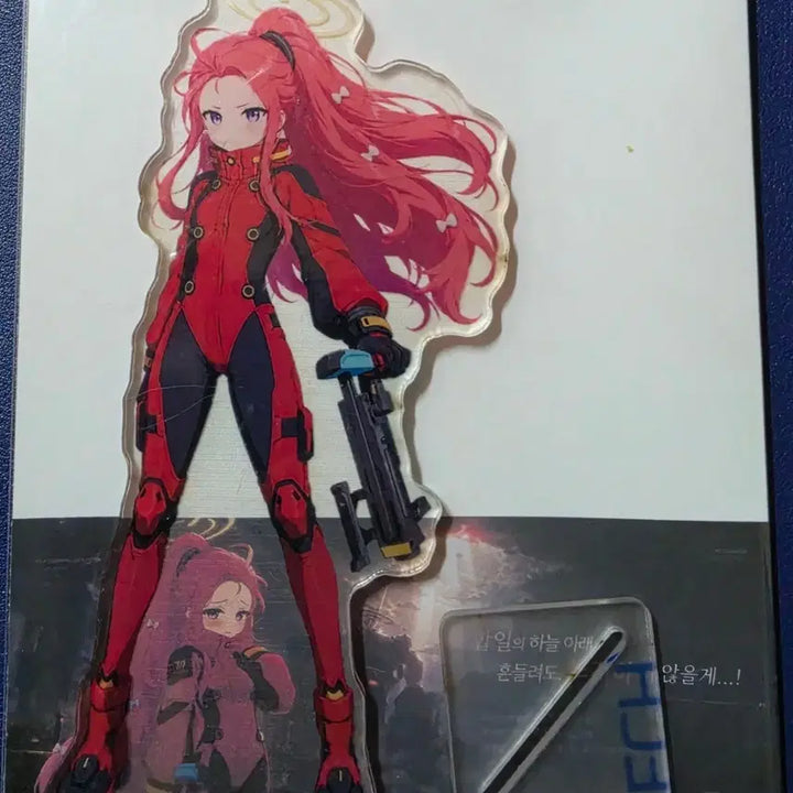 [BUNJANG] Blue Archive Millennium Science School Game Development Department Yuze Acrylic Stand / 블루아카이브 밀레니엄사이언스스쿨 게임개발부 유즈 아크릴 스탠드 무장 B타