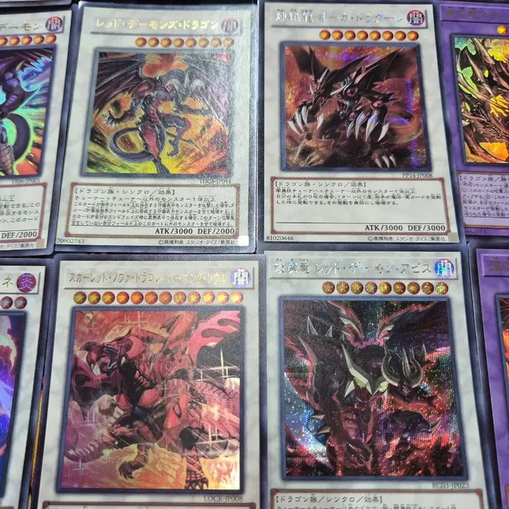[BUNJANG] Yu-Gi-Oh! Japanese Red-Eyes Dark Dragoon Card Set / 유희왕 일본판 레드데몬즈 카드 세트