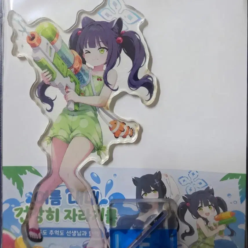 [BUNJANG] Blue Archive Shae-ryung Plum Blossom Garden Swimsuit Acrylic Standee / 블루아카이브 산해경 매화원 슈에링 아크릴 스탠드 수영복