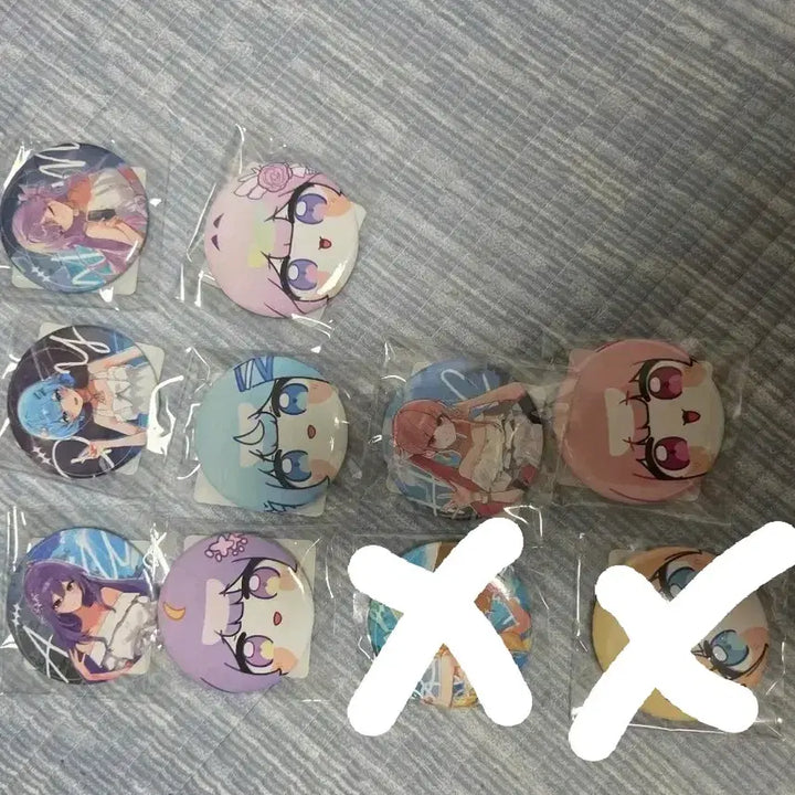 [BUNJANG] Honeyz Popup Goods Badge Set / 허니즈 팝업 굿즈 뱃지 10개 세트