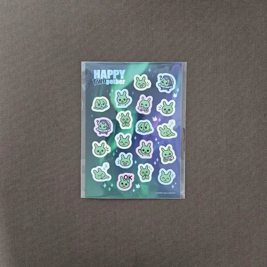 [BUNJANG] Happy Together B_Onex Collaboration Cafe Kai Fan Sticker / 해피투게더 비온아넥스 콜라보 카페 외끼 판스티커 비엘 BL