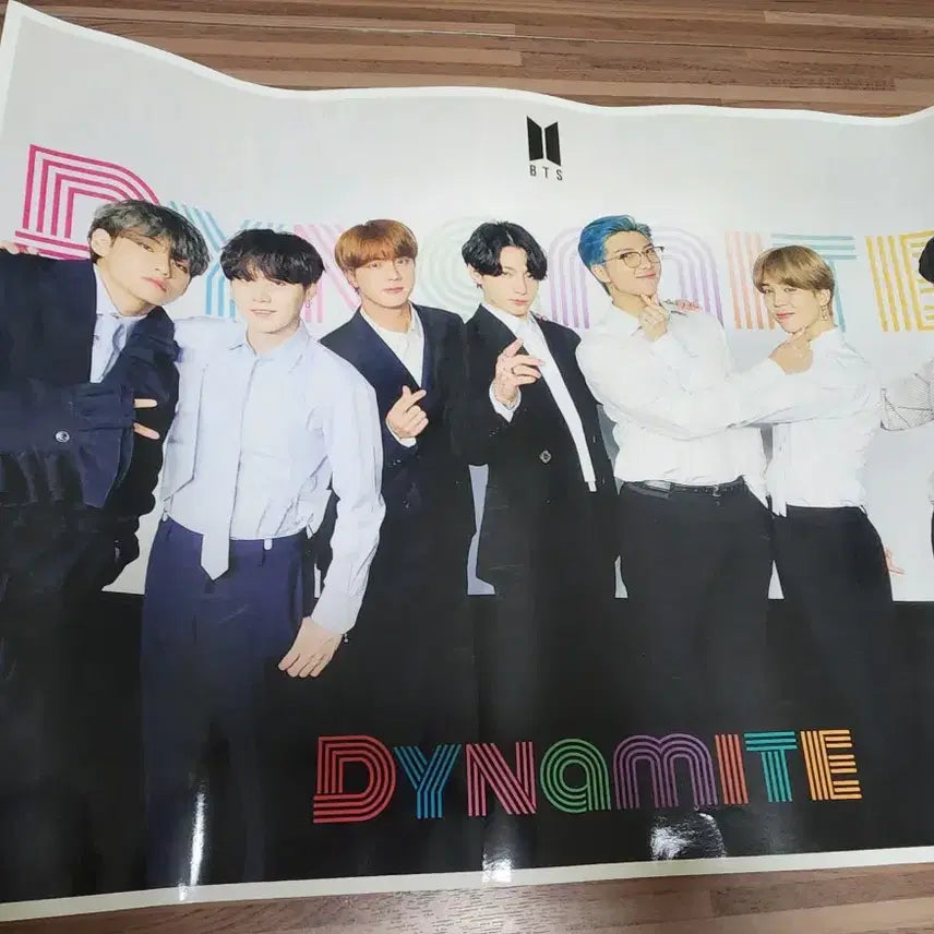 [BUNJANG] BTS Dynamite Era Poster Bundle Set / 방탄소년단 포스터 5장 일괄 새거