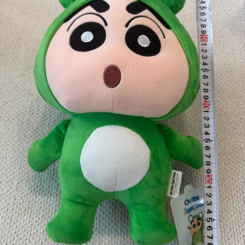 [BUNJANG] Crayon Shin-chan Frog Plush Toy (Medium-Large, Approx. 40cm) / 새상품) 짱구 개구리 중대형 인형 (약 40cm)