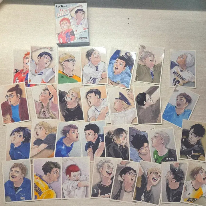 [BUNJANG] Haikyu!! Original Art Memory Snap Photo Card Set / 하이큐!! 원화 추억 스냅 포토 카드 세트 판매