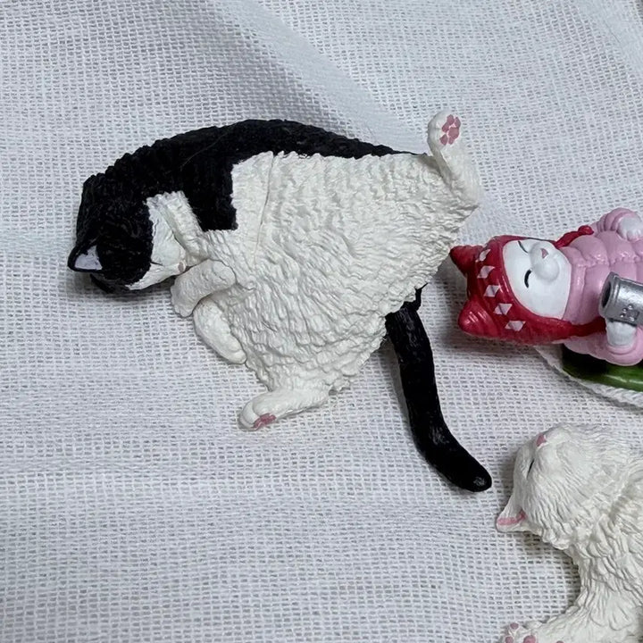 [BUNJANG] Cat Gachapon Figure Set / 고양이 가챠 피규어 세트판매