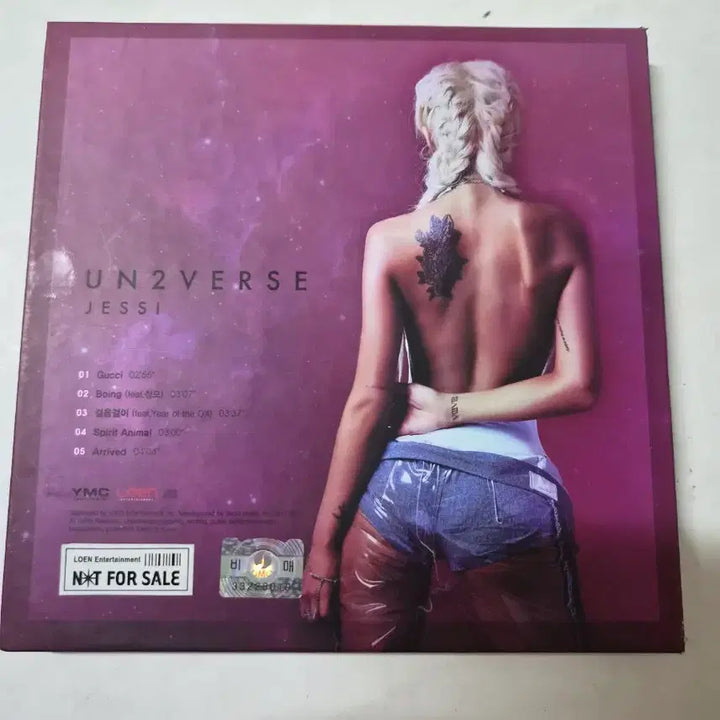 [BUNJANG] Jessi UN2VERSE Mini 1st Album CD / (비매)절판)제시 UN2VERSE 미니1집민트급 cd 입니다
