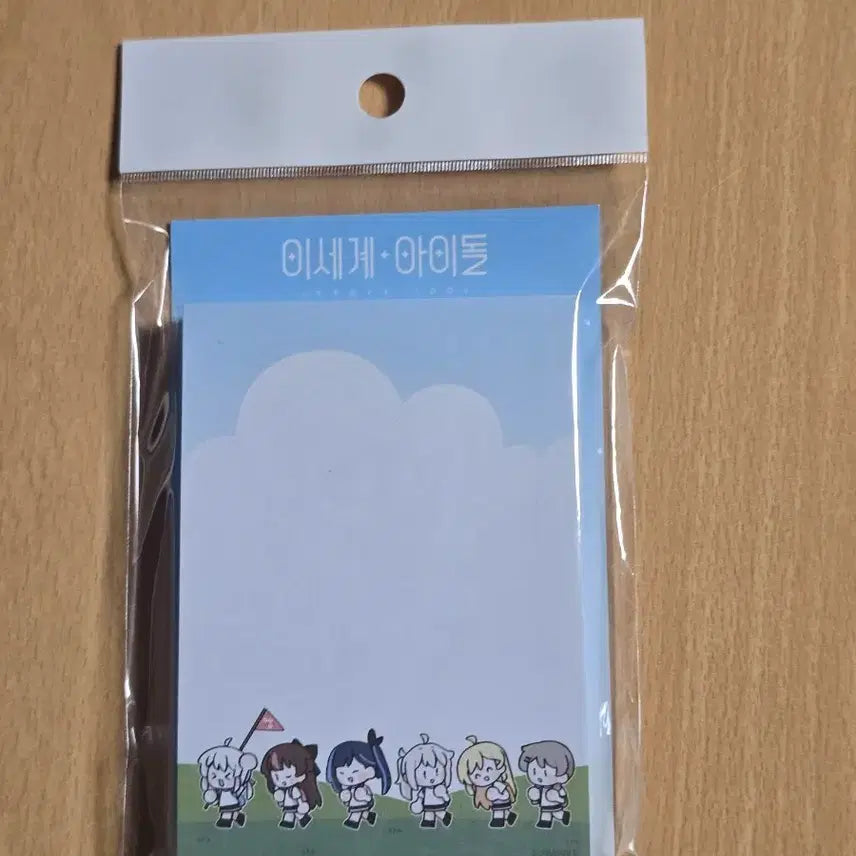 [BUNJANG] Idol Official Sticky Note Pad Sealed / 이세계아이돌 팝업 스티키 노트 패드 미새봉