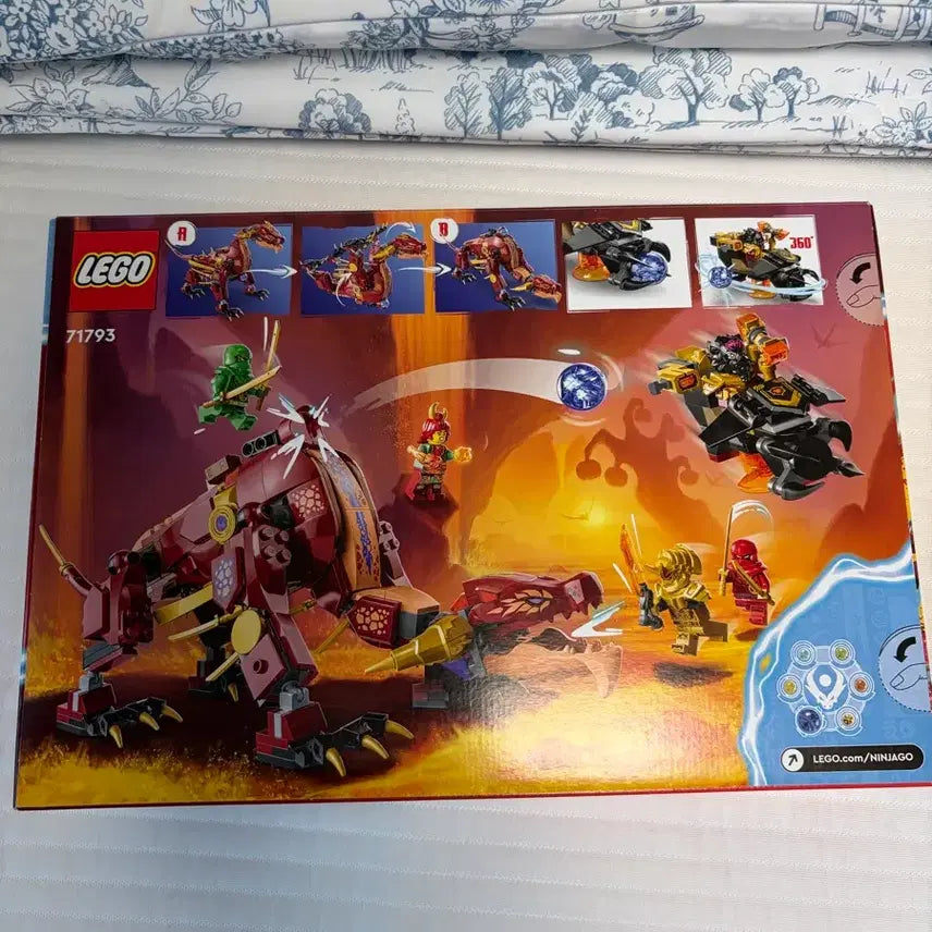 [BUNJANG] LEGO Ninjago 71793 Heatwave Transforming Lava Dragon - Sealed New Product / 레고 닌자고 71793 히트웨이브 트랜스포밍 라바 드래곤 미개봉 새제품