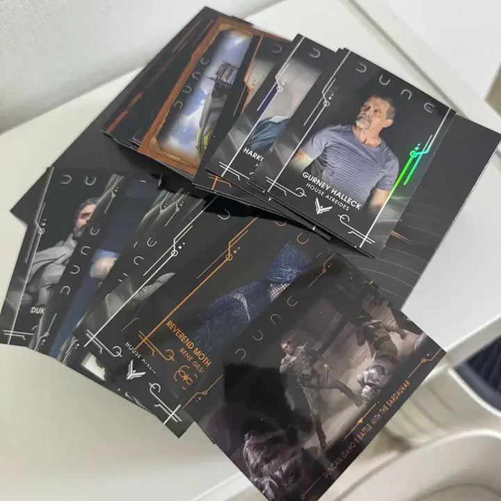 [BUNJANG] 2024 Topps Chrome Dune Hobby Box Insert &amp; Base Card Lot / 2024 탑스 크롬 듄 하비 박스 인서트, 베이스 카드 랏