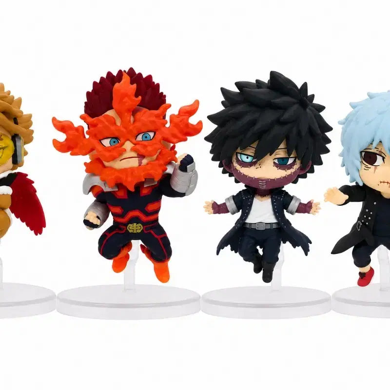 [BUNJANG] My Hero Academia Gacha Trading Figure Bundle Set - Hawks, Endeavor, Dabi, Shigaraki / 일괄] 나히아 가챠 트레이딩 푱코레 호크스,엔데버,다비,시가라키 피규어
