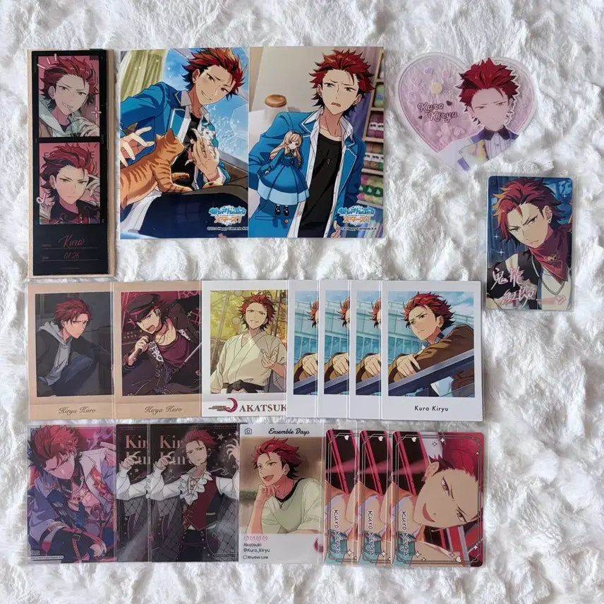 [BUNJANG] Ensemble Stars Kurosawa Akira 8th Anniversary Shadow Film Namabromide Piccaria Chips Paschatt Card / 앙스타 홍월 키류 쿠로 색지 그림자필름 나마브로마이드 8주년 피쿠리아 칩스 파샷츠 파샤코레 포토카드 클리어카드