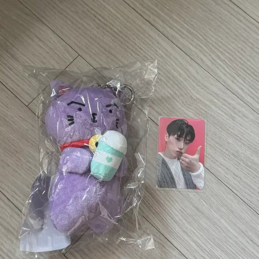 [BUNJANG] ATEEZ SAN "San-deung-i" Sleeve Photocard (Unsealed) / 에이티즈 MD 산덩이 슬리브 산 최산 미개봉 포카포함