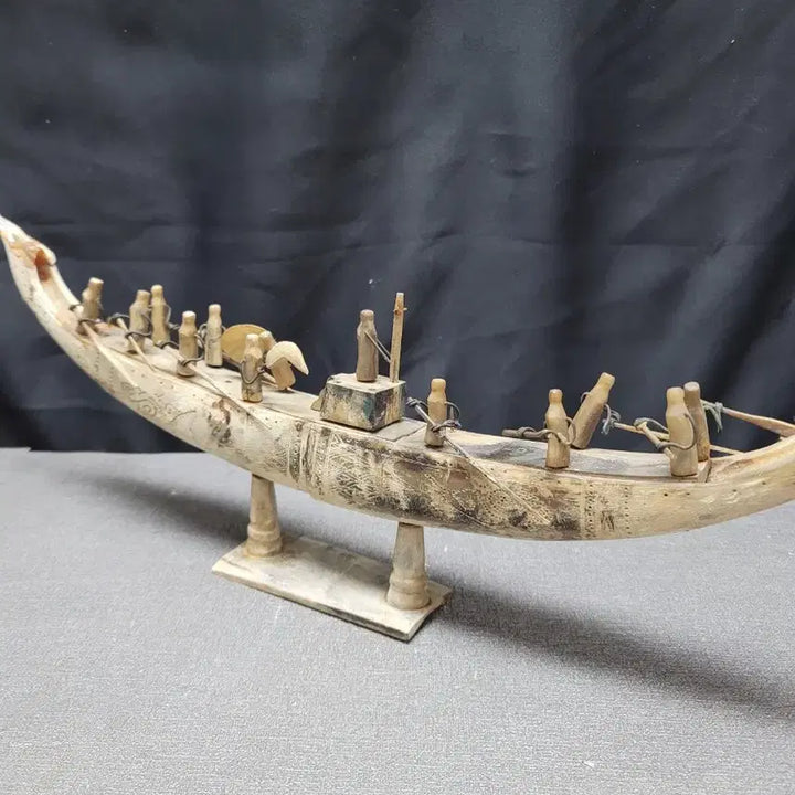 [BUNJANG] Antique Wooden Ship Carving / 오래된 배 조각물