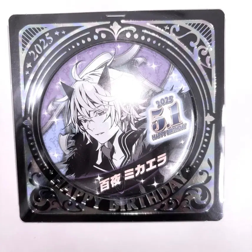 [BUNJANG] Owari no Seraph Mikaela 2025 Birthday Badge / 종말의 세라프 종세 미카엘라 2025 생일 뱃지