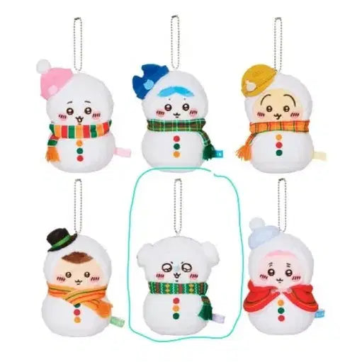 [BUNJANG] Chiikawa Snowman Kuji E Prize Mascot (Momonga) / 치이카와 눈사람 쿠지 e상 마스코트 모몽가
