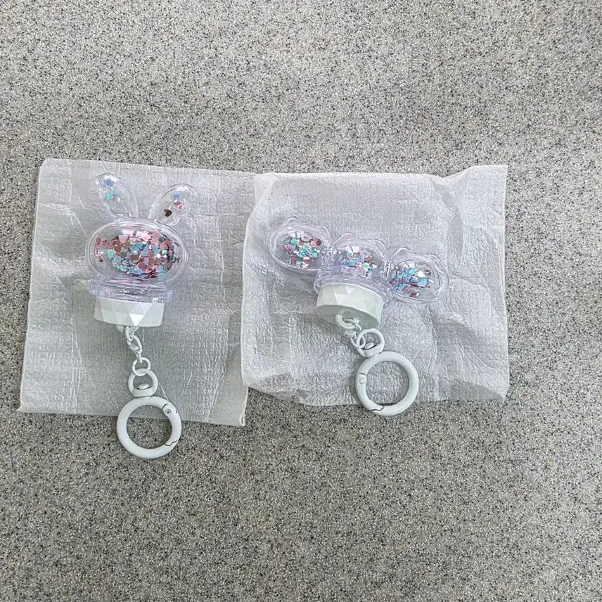 [BUNJANG] SEVENTEEN MINITEEN Lightstick Charm Keyring Set / 세븐틴 미니틴(MINITEEN) 응원봉 파츠 키링2개