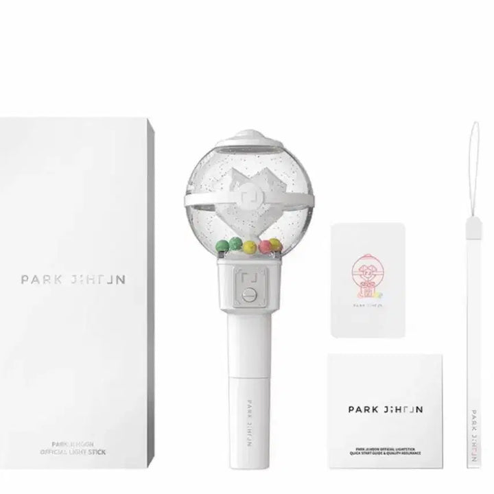 [BUNJANG] Park Jihoon Lightstick Photocard Bundle Set Unsealed / 박지훈 뽑봉 포카 포함 미사용 단순 개봉