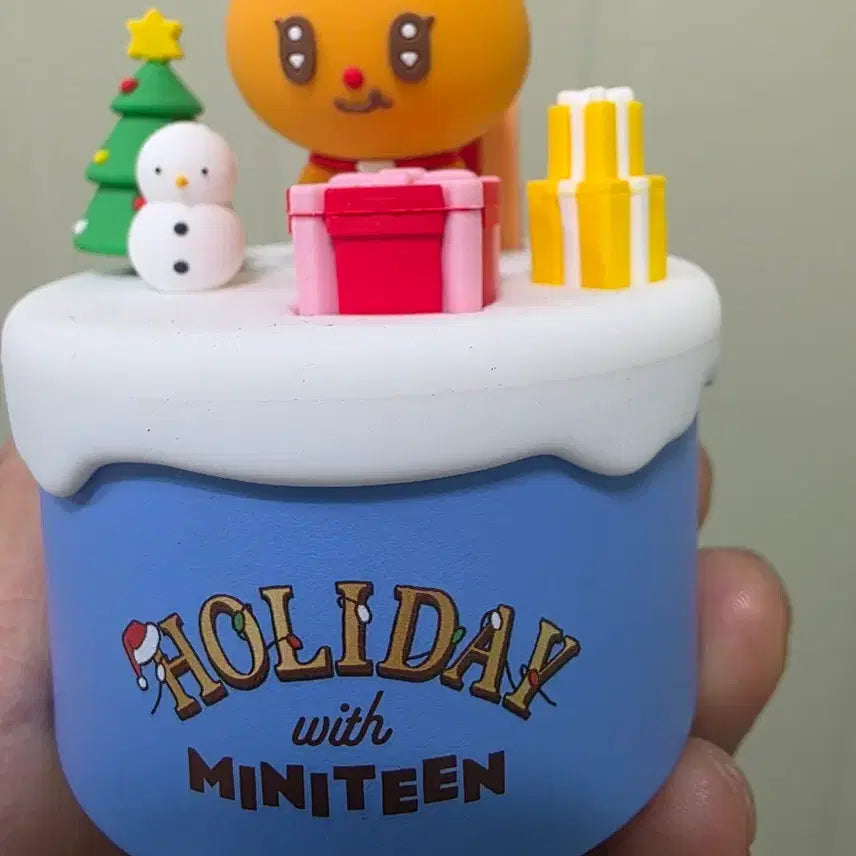 [BUNJANG] Seventeen Miniteen Holiday Music Box Figure / 홀리데이 위드 미니틴 피규어세븐틴 &