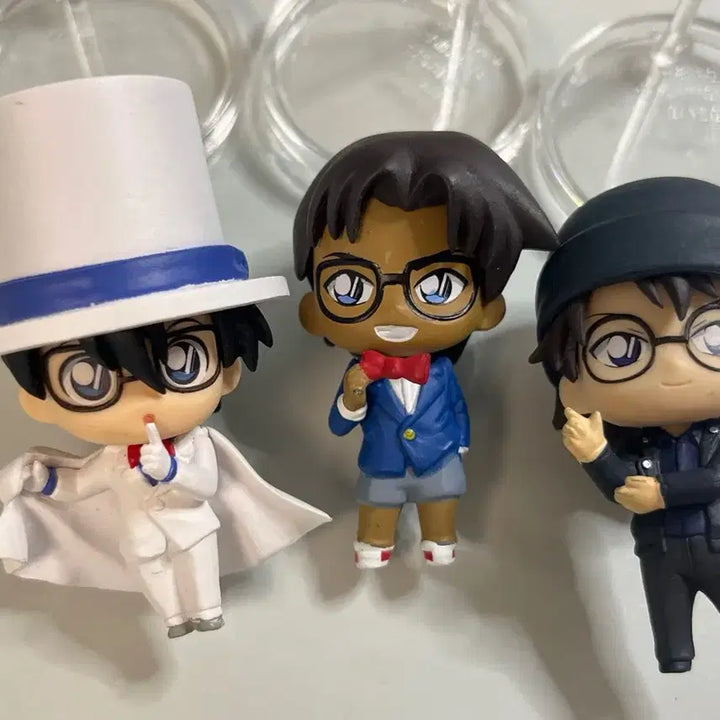 [BUNJANG] Detective Conan Gacha Figure Set (Kaito Kid, Conan, Heiji, Shuichi) / 명탐정코난 가챠 피규어 괴도키드 코난 하인성 헤이지 아카이 슈이치 슈키치