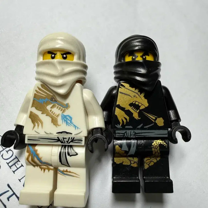 [BUNJANG] LEGO Ninjago Cole &amp; Zane DX Minifigures / 레고 닌자고 콜 쟌 dx