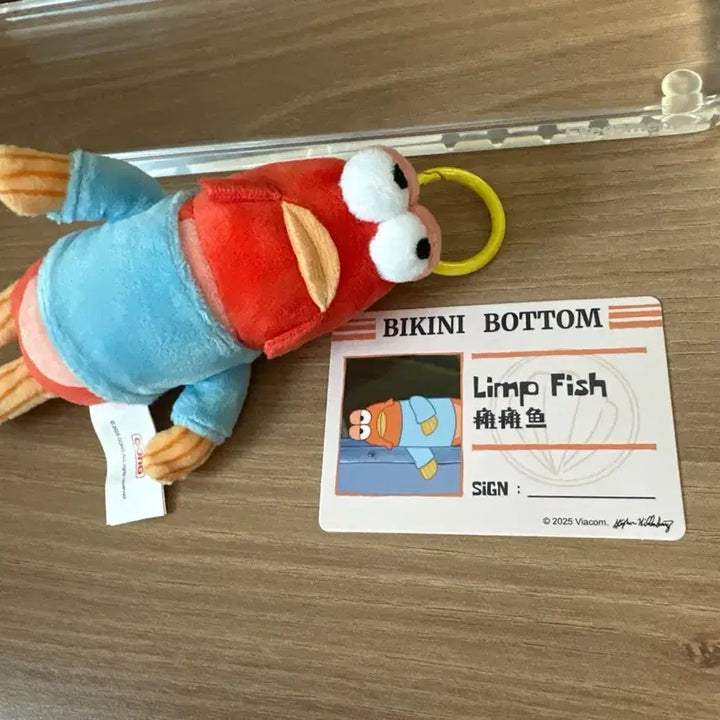 [BUNJANG] Pop Mart SpongeBob Bikini Bottom Limp Fish / 팝마트 스폰지밥 비키니시티 힘빠진물고기 림프피쉬
