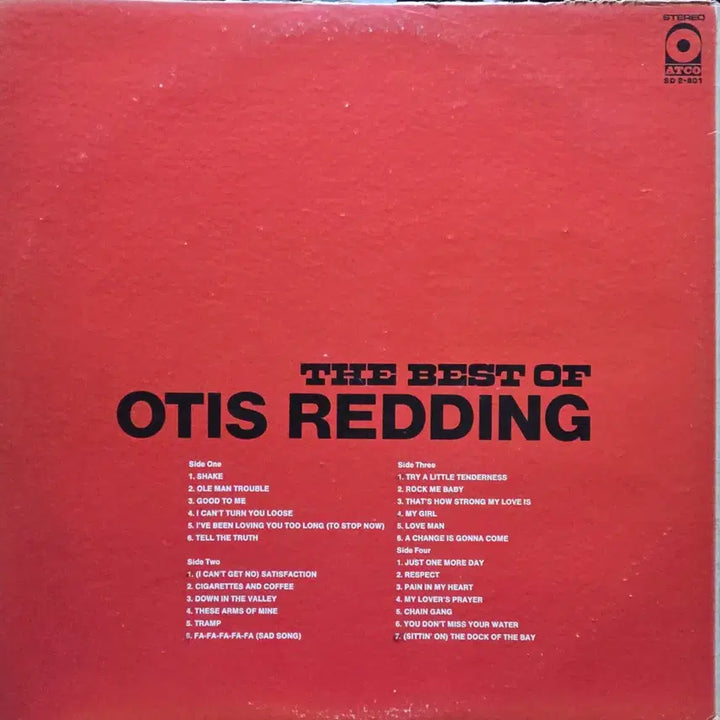 [BUNJANG] Otis Redding Best Redding 2LP US Pressing Vinyl Record / BA-630. 미국반. 2LP. 오티스 레딩. Best Redding. LP음반.