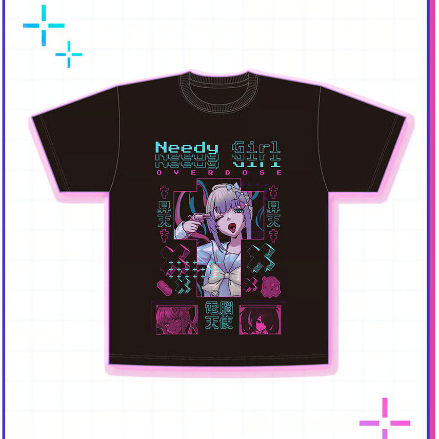 [BUNJANG] Neko Neko Overdose Choten T-Shirt XL / (이번주만 할인) 니디걸오버도즈 초텐 반팔티셔츠
