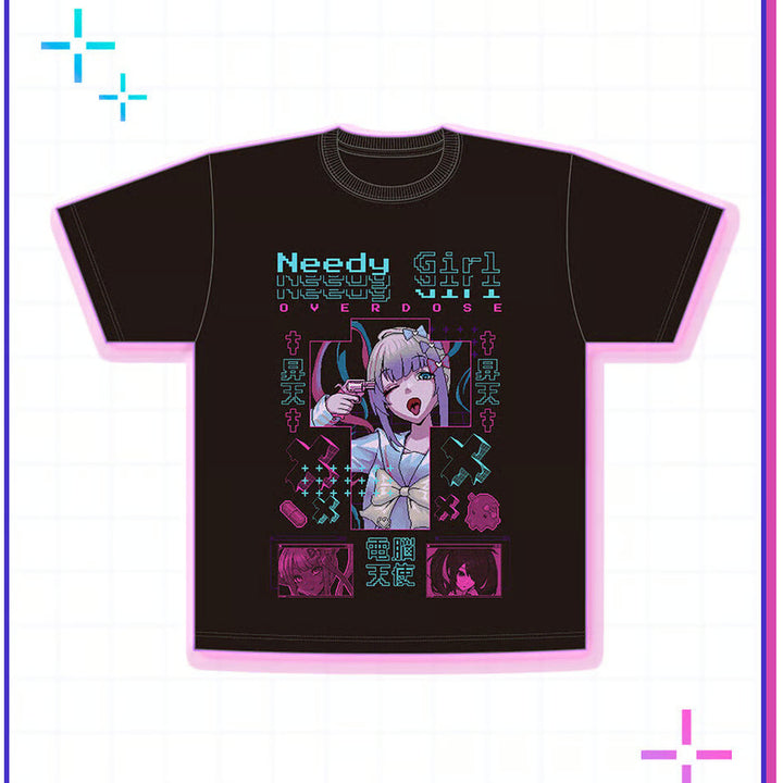 [BUNJANG] Neko Neko Overdose Choten T-Shirt XL / (이번주만 할인) 니디걸오버도즈 초텐 반팔티셔츠