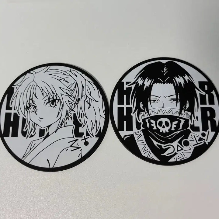 [BUNJANG] Hunter x Hunter Phantom Troupe Feitan Coaster Bundle Set / (일괄) 헌터헌터 환영여단 마치 페이탄 코스터