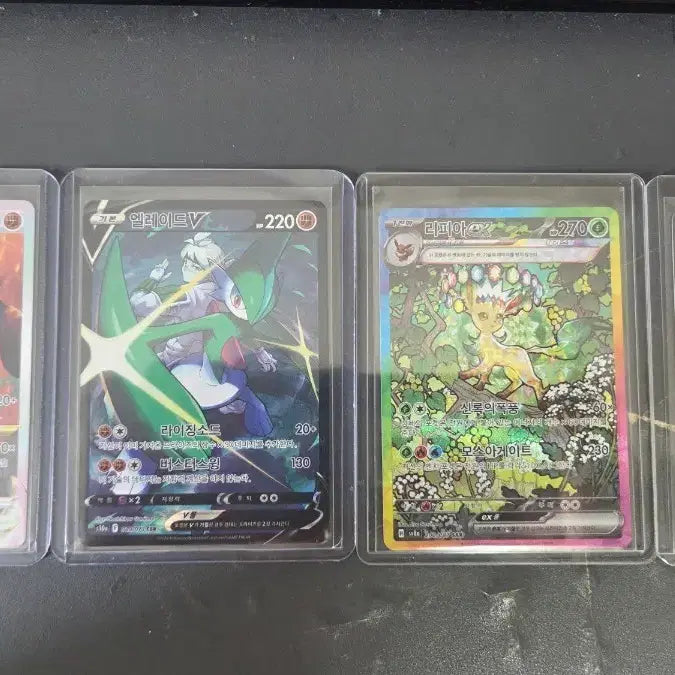 [BUNJANG] Pokemon Card Special Set Bundle (SAR, CSR) - Leafeon, Dwebble, Gallade, Lucario / 포켓몬카드 특일 일괄로 판매합니다!(sar,csr)/리피아,다투곰,엘레이드,루카리오