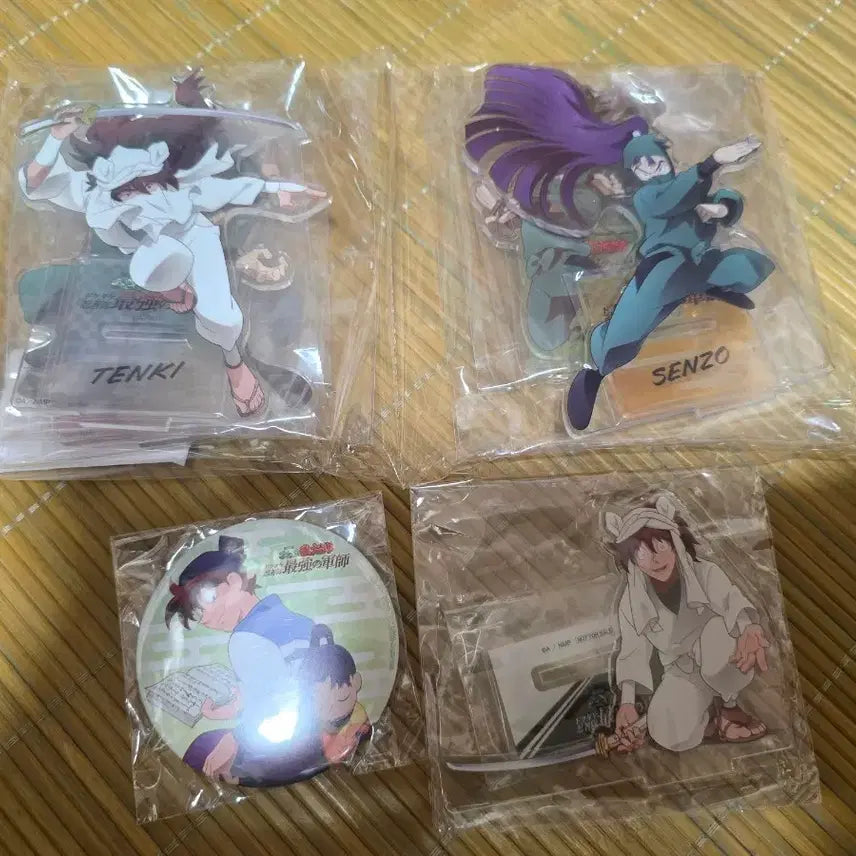 [BUNJANG] Nintama Rantaro Do-Choi-Kun Blu-ray Exclusive Acrylic Stand Set / 닌타마 도최군 블루레이 특전 아크릴 세트