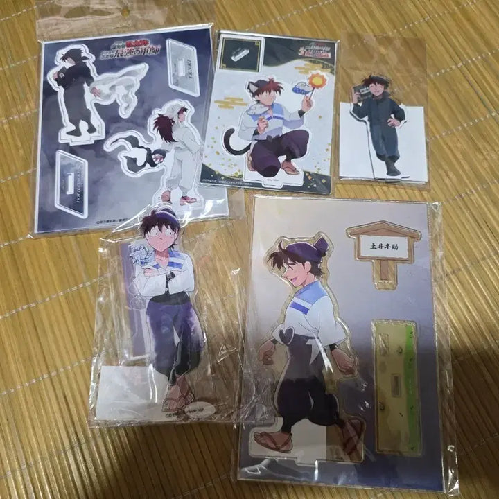 [BUNJANG] Nintama Rantaro Doi Hansuke Acrylic Stand Bundle Set / 닌타마 도이 한스케 아크릴 일괄