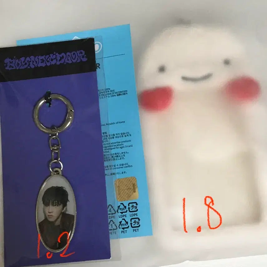 [BUNJANG] BOYNEXTDOOR Unhak Photocard Holder / 보넥도 쁘넥도 운학 키링 운아기 포카홀더 양도