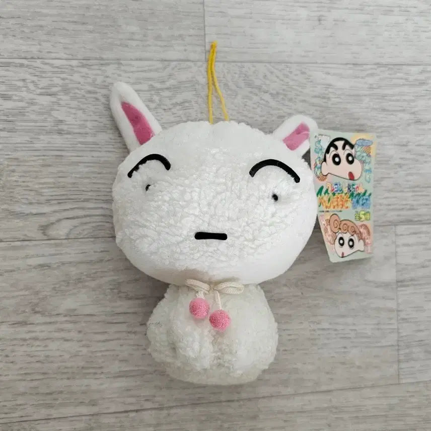 [BUNJANG] Banpresto Crayon Shin-chan Shiro (Snowy) Plush Doll - Rare Collectible / 고전 반프레스토 정품 짱구 흰둥이 인형 레어템 소장품 할인