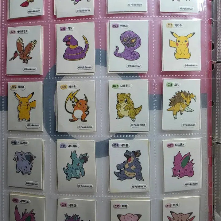 [BUNJANG] Pokemon Bread Stickers Gen 1 - 153 Types / 포켓몬 띠부씰 1세대 세자리 153종