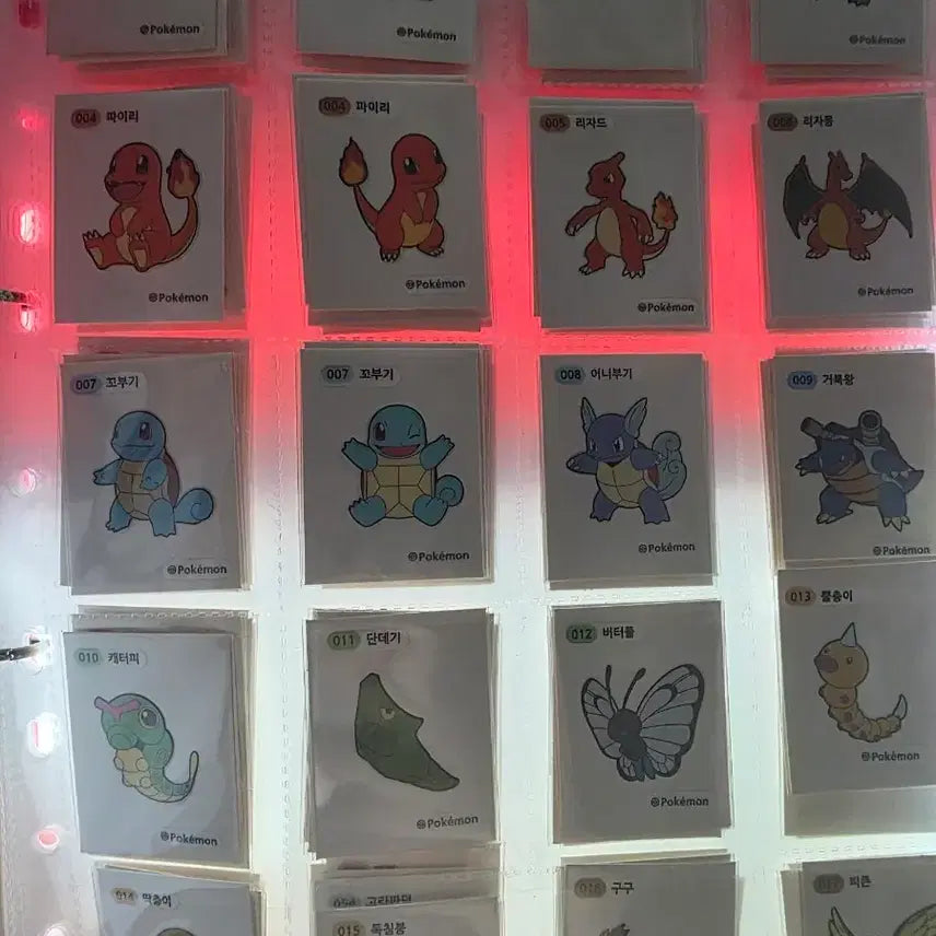 [BUNJANG] Pokemon Bread Stickers Gen 1 - 153 Types / 포켓몬 띠부씰 1세대 세자리 138종+앨범