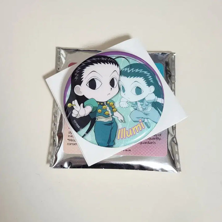 [BUNJANG] Hunter x Hunter Killua Zoldyck Can Badge / 헌터헌터 헌헌 눌셋 캔뱃지 이르미