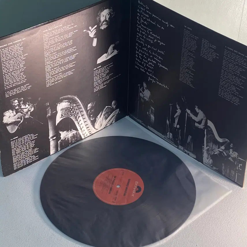 [BUNJANG] Georges Moustaki Bobino 70 LP (1970) / (수입중고LP-샹송) Georges Moustaki -Bobino 70