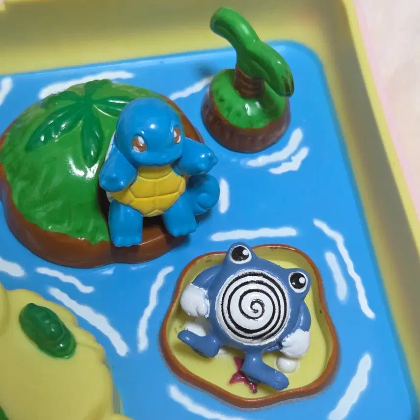 [BUNJANG] Pokemon Polly Pocket Pocket House Water Version Vintage Toy Squirtle / [일판/희귀] 포켓몬 폴리포켓 포켓하우스 고전 완구 물 버전 꼬부기 수륙챙이