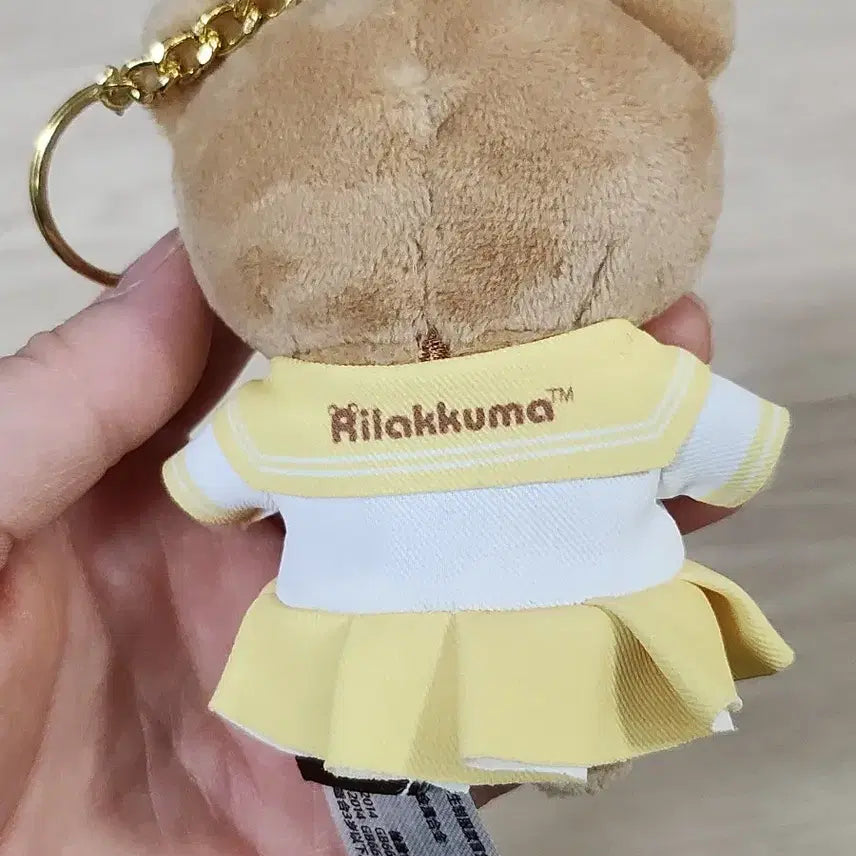 [BUNJANG] Rilakkuma School Uniform Random Plush Keychain New / 리락쿠마 스쿨 유니폼 랜덤깡 리락쿠마 인형키링 새 상품