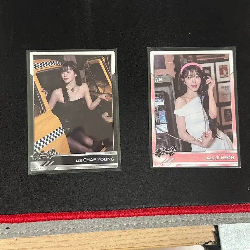 [BUNJANG] TELECA fromis_9 Lee Chaeyoung, Baek Jiheon Photocard / 테레카 TELECA 프로미스나인 이채영 백지헌 포토카드