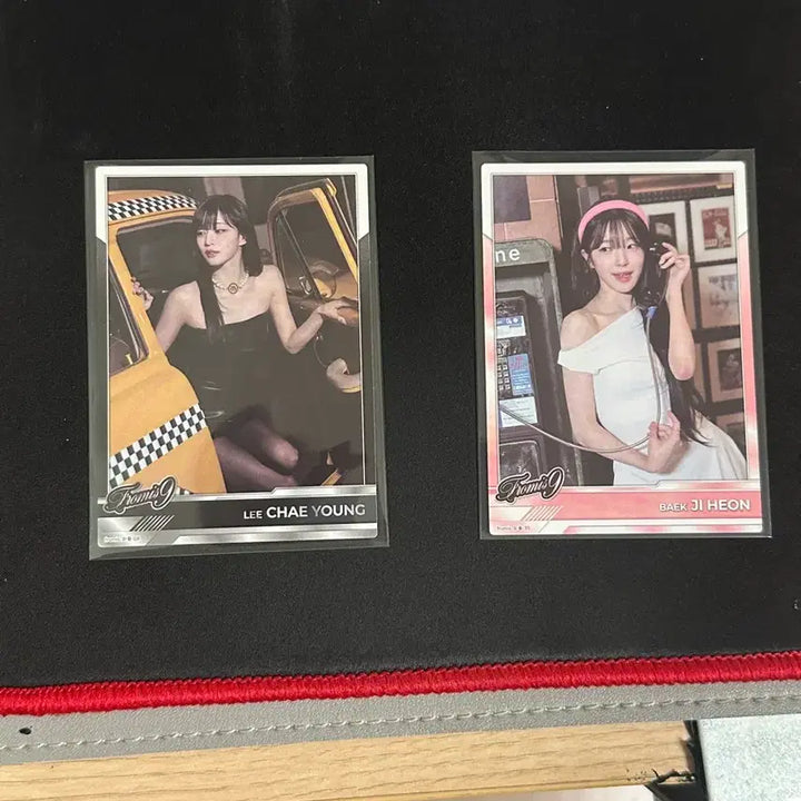 [BUNJANG] TELECA fromis_9 Lee Chaeyoung, Baek Jiheon Photocard / 테레카 TELECA 프로미스나인 이채영 백지헌 포토카드