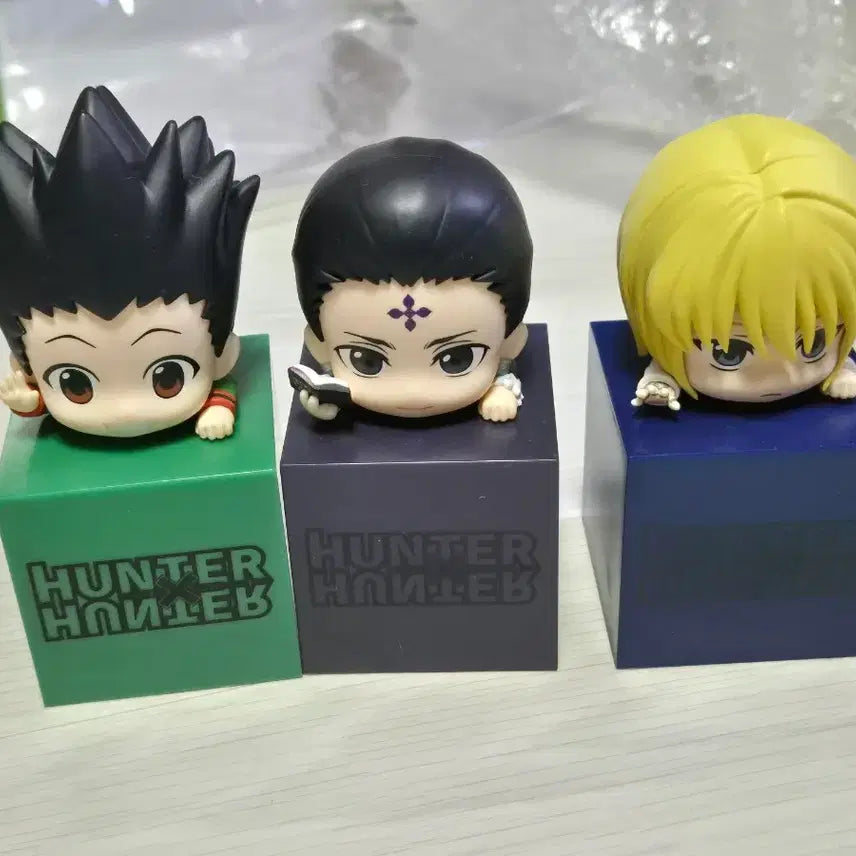 [BUNJANG] Hunter x Hunter Ichiban Kuji Figure Gon, Chrollo, Kurapika Bundle Set / 헌헌 헌터헌터 힛카게 피규어 곤 클로로 크라피카 일괄