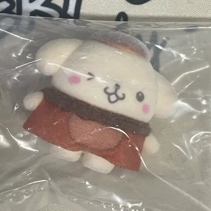 [BUNJANG] Sanrio Pochitto Tomo Fluffy Figure Pompurin / 산리오 푸치토모 플로키 피규어 폼폼푸린