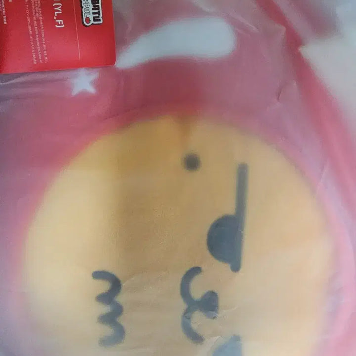[BUNJANG] TXT Yeonjun Apple Bart Cushion / 현물) 사과황춘이쿠션애뿔바투 최연준캐릭터 투바투 txt yeonjun 투모로우바이투게더