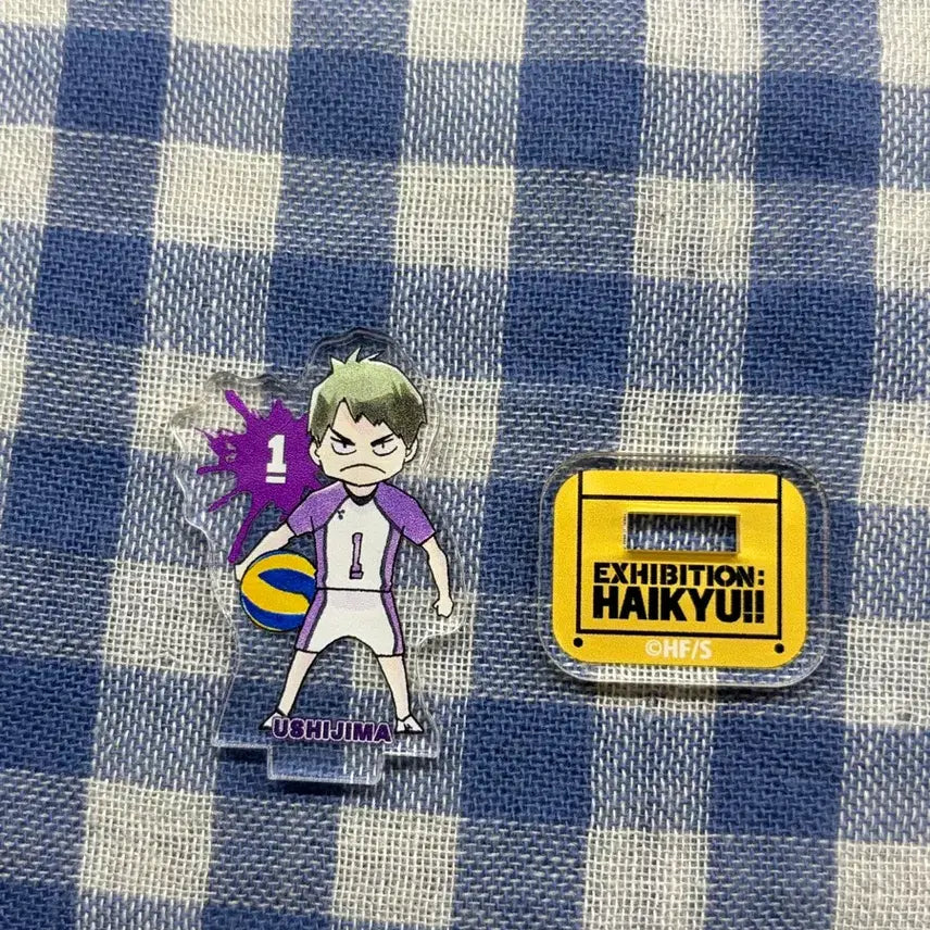 [BUNJANG] Haikyuu!! Ushijima Wakatoshi Mini Acrylic Set / 하이큐 미니 아크릴 우시지마 세트