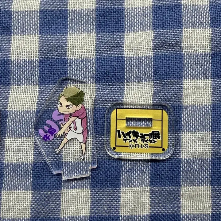 [BUNJANG] Haikyuu!! Ushijima Wakatoshi Mini Acrylic Set / 하이큐 미니 아크릴 우시지마 세트